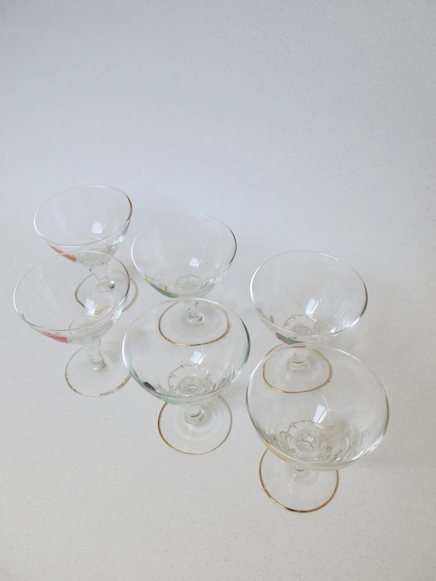 Set bicchieri da liquore Tutti Frutti – composizione a piramide, decori vari