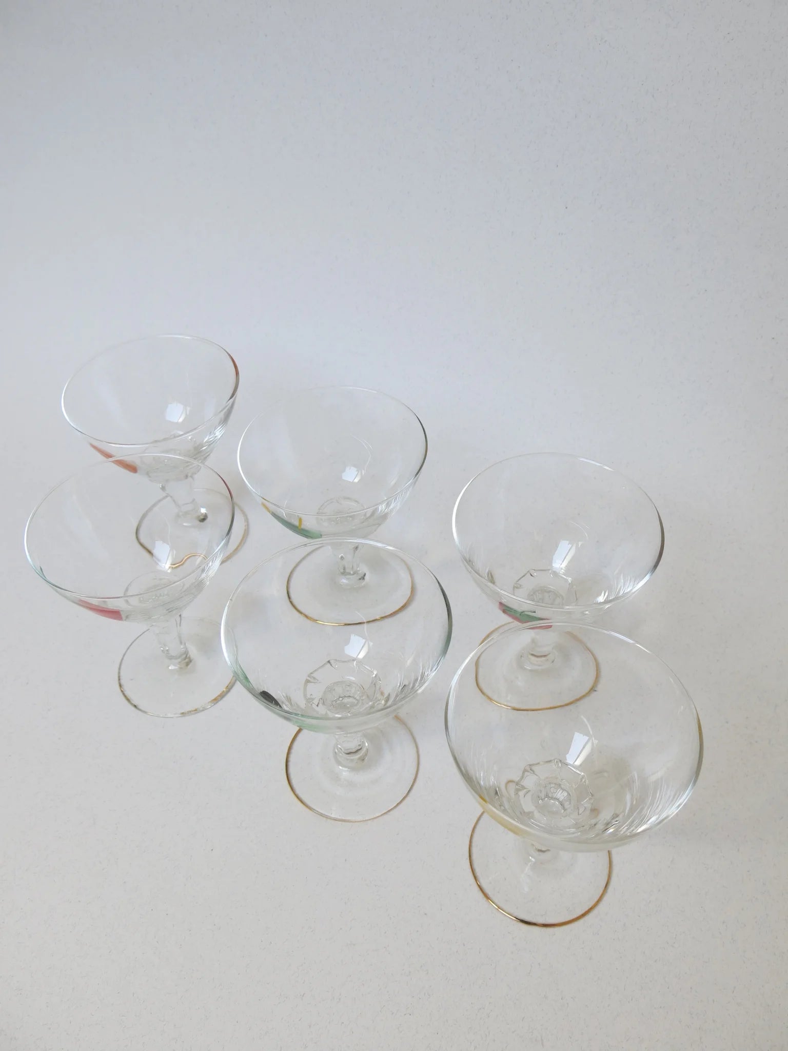 Set bicchieri da liquore Tutti Frutti – composizione a piramide, decori vari