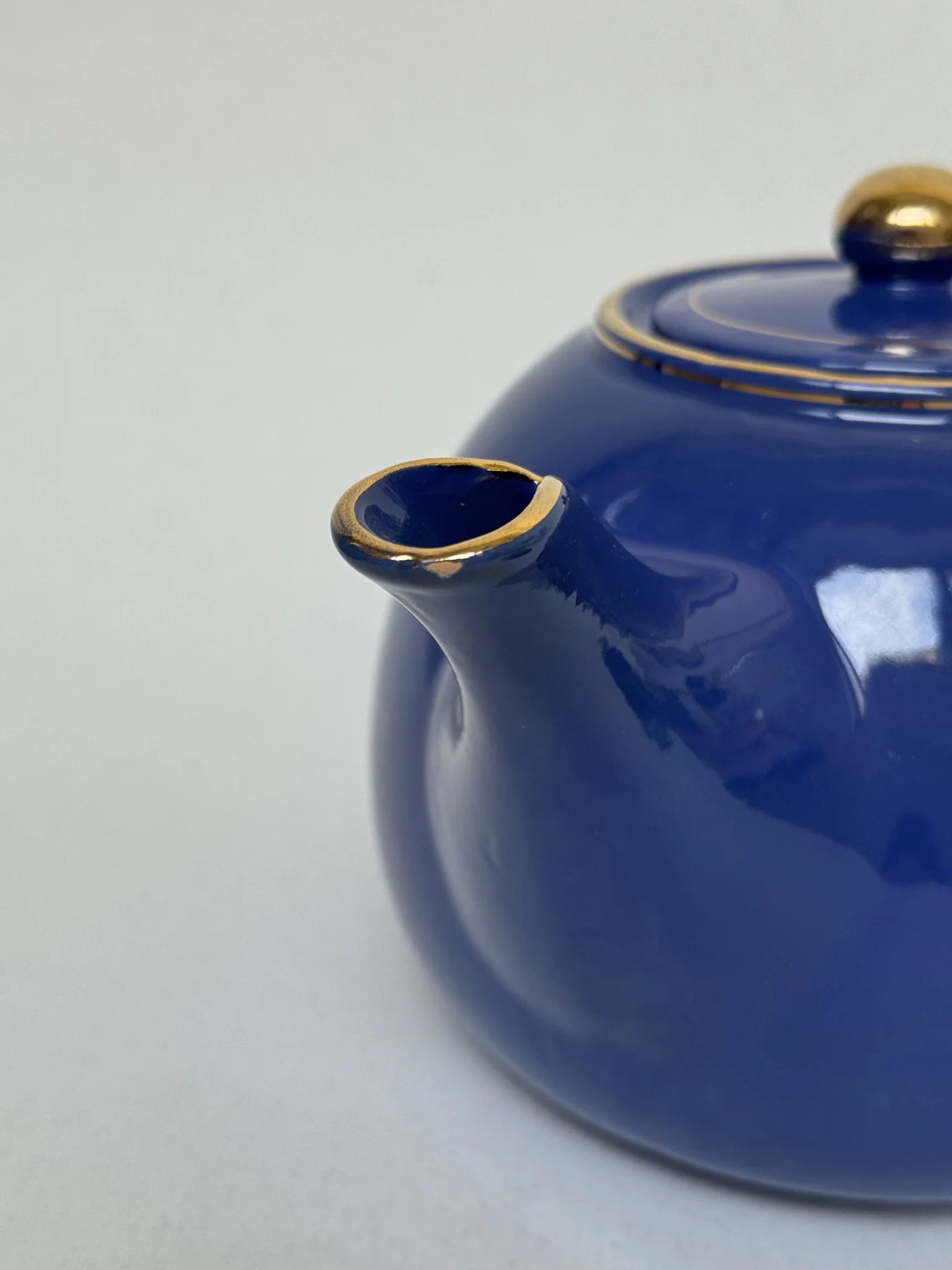 Servizio da tè multicolore Ferrel – piccolo difetto teiera bluette